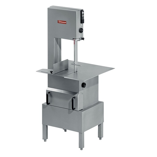 [15264] SAX-240/7 Scie à os en inox sur soubassement, 2400 mm, 700 tours/min