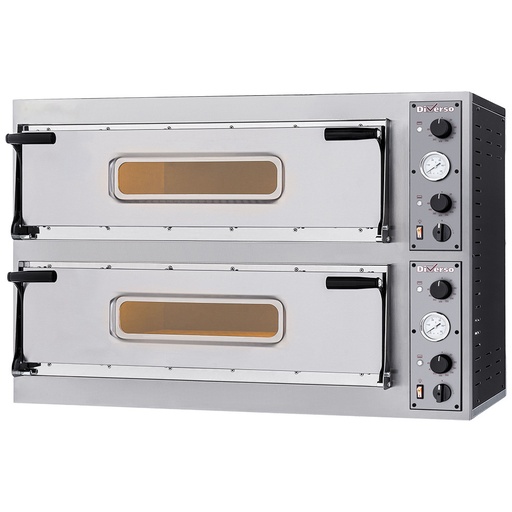 [15359] WR-DFXL-22 Four électrique 2x 2 pizzas diam. 350mm, 2 chambres
