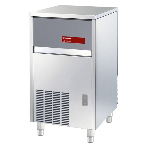 [15497] ICE50W-R2 Machine à glaçons pleins 47 kg, avec réserve - EAU