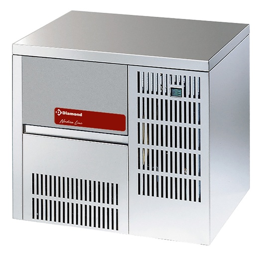 [15540] ICE19INCAS Machine à glaçons pleins 19 kg, avec réserve